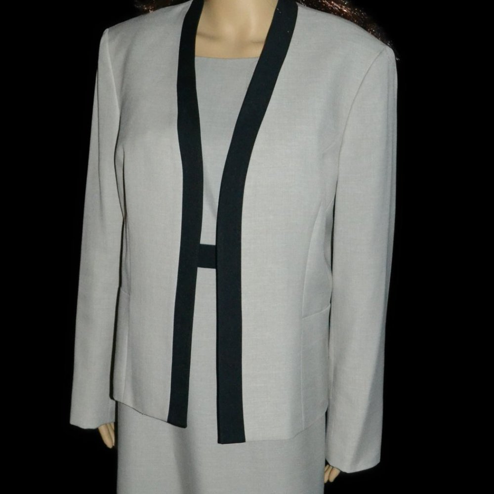 Evan Picone Black Label Jacket and Sheath Dress